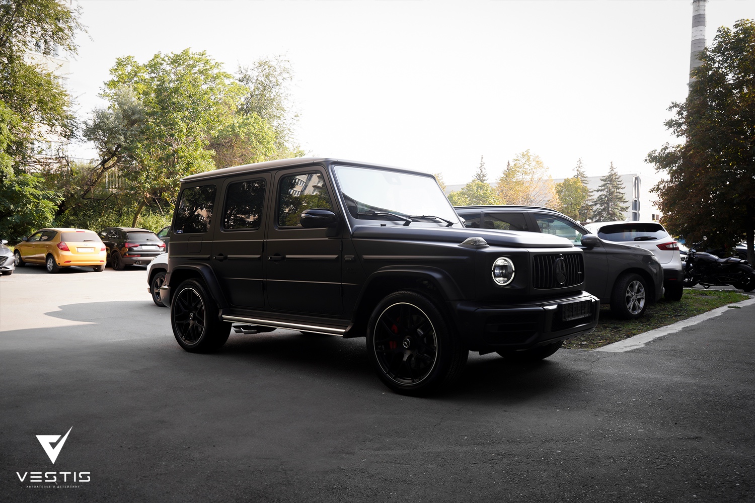 Матовая пленка на Mercedes Benz G Class в Ростове-на-Дону