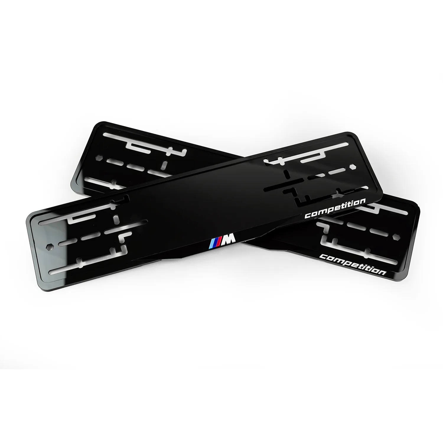 Комплект акриловых рамок госномера BMW M Competition 5 BMW (M и competion) - Номерные рамки6
