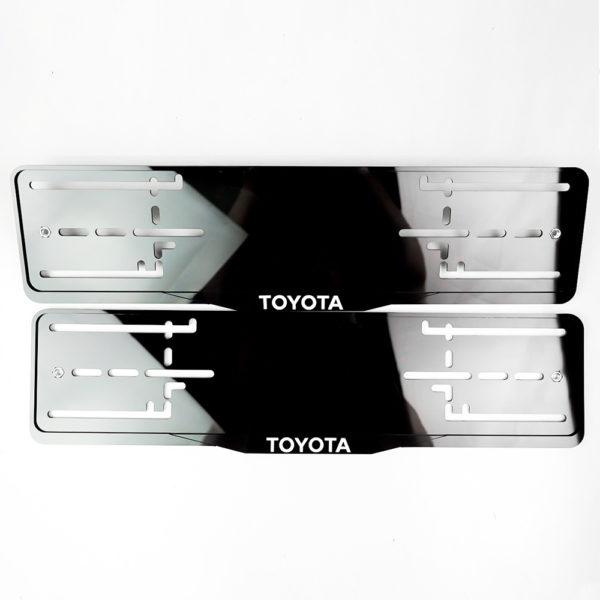 Номерные рамки - Toyota 3