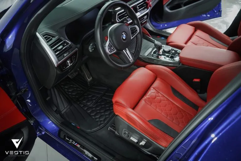 Коврики для BMW X3M. Комплект по индивидуальному дизайну.