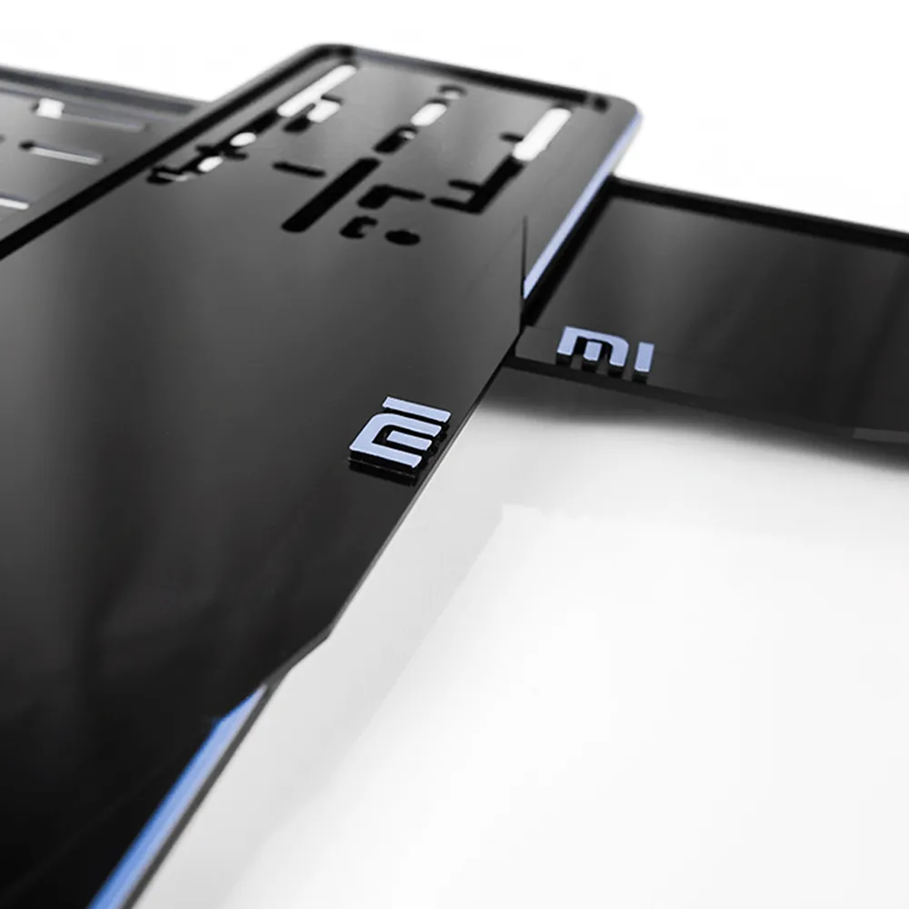 Комплект акриловых рамок госномера Xiaomi, мультиколор 12 Комплект акриловых рамок госномера Xiaomi, мультиколор